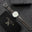 Dark Brown Ostrich Leg Leather Watch Strap