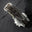 Dark Brown Ostrich Leg Leather Watch Strap