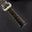 Dark Brown Ostrich Leg Leather Watch Strap