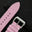 Dusty Pink Epsom Calfskin Leather Watch Strap