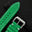 Emerald Green Epsom Calfskin Leather Watch Strap