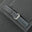Padded Grey Epsom Calfskin Leather Watch Strap