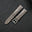 Grey Ostrich Leg Leather Watch Strap