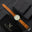 Honey Waxed Cowhide Leather Watch Strap