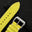 Lime Yellow Epsom Calfskin Leather Watch Strap