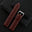 Maroon Epsom Calfskin Leather Watch Strap