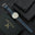 Navy Togo Calfskin Leather Watch Strap