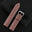 Rosewood Epsom Calfskin Leather Watch Strap