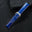 Royal Blue Fine Scale Ostrich Leg Leather Watch Strap