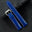 Royal Blue Fine Scale Ostrich Leg Leather Watch Strap