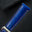 Royal Blue Fine Scale Ostrich Leg Leather Watch Strap
