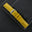 Yellow Epsom Calfskin Leather Watch Strap