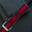 Pink Black Patina Leather Watch Strap