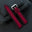 Pink Black Patina Leather Watch Strap