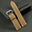 Padded Light Taupe Epsom Calfskin Leather Watch Strap