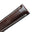 Flat Chocolate Alligator Leather Watch Strap