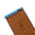 Flat Sky Blue Epsom Calfskin Leather Watch Strap
