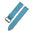Flat Sky Blue Epsom Calfskin Leather Watch Strap