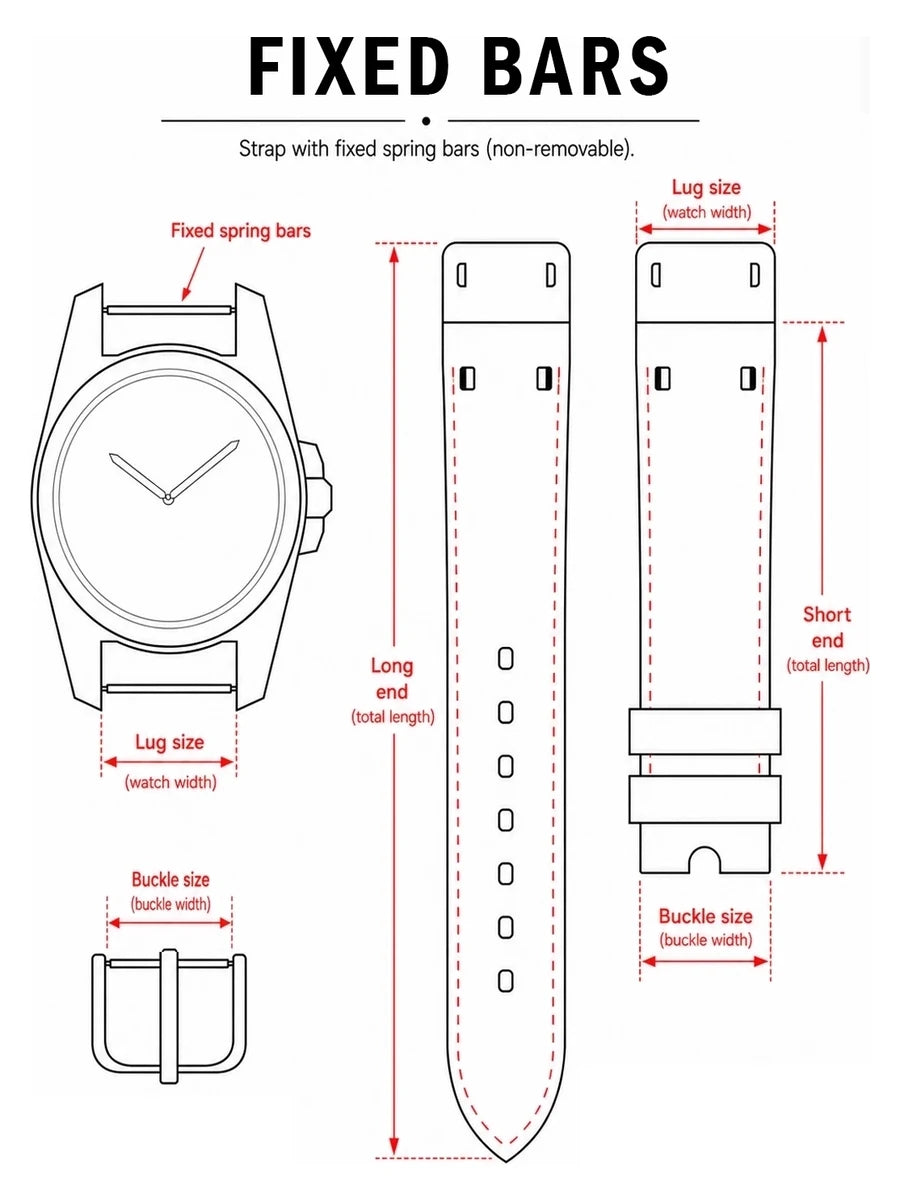 Fixed Bars strap