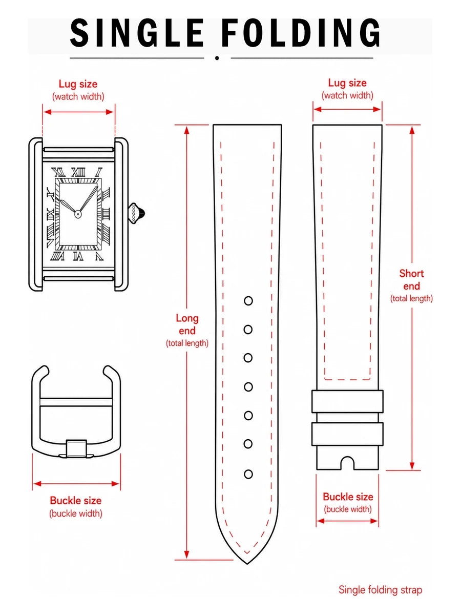 Single Folding strap